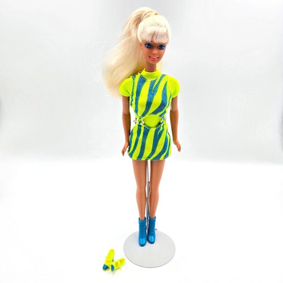 Mattel Other - Vintage 1997 Movin Groovin Walking Barbie Doll Original Dress Shoes 17714 Mattel